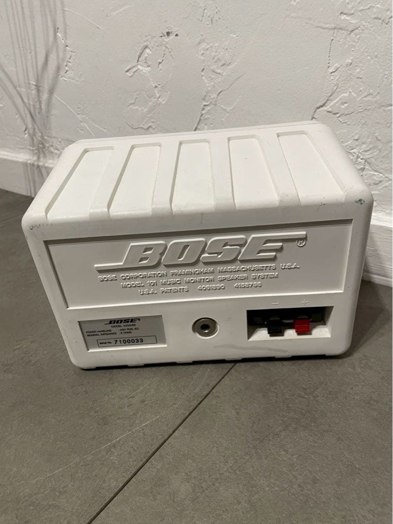 BOSE 101MMW スピーカーシステム 左右ペア 動作確認済み 希少ホワイト