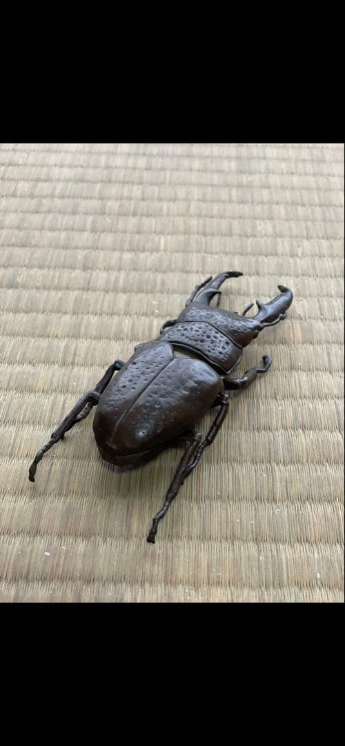 銅製　鍬形　金属工芸品