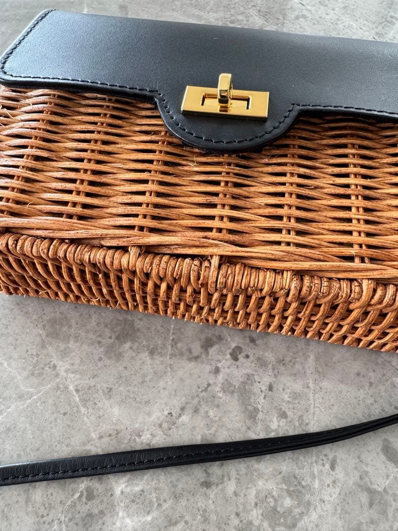 The Bagmati ショルダーボディかごバッグ