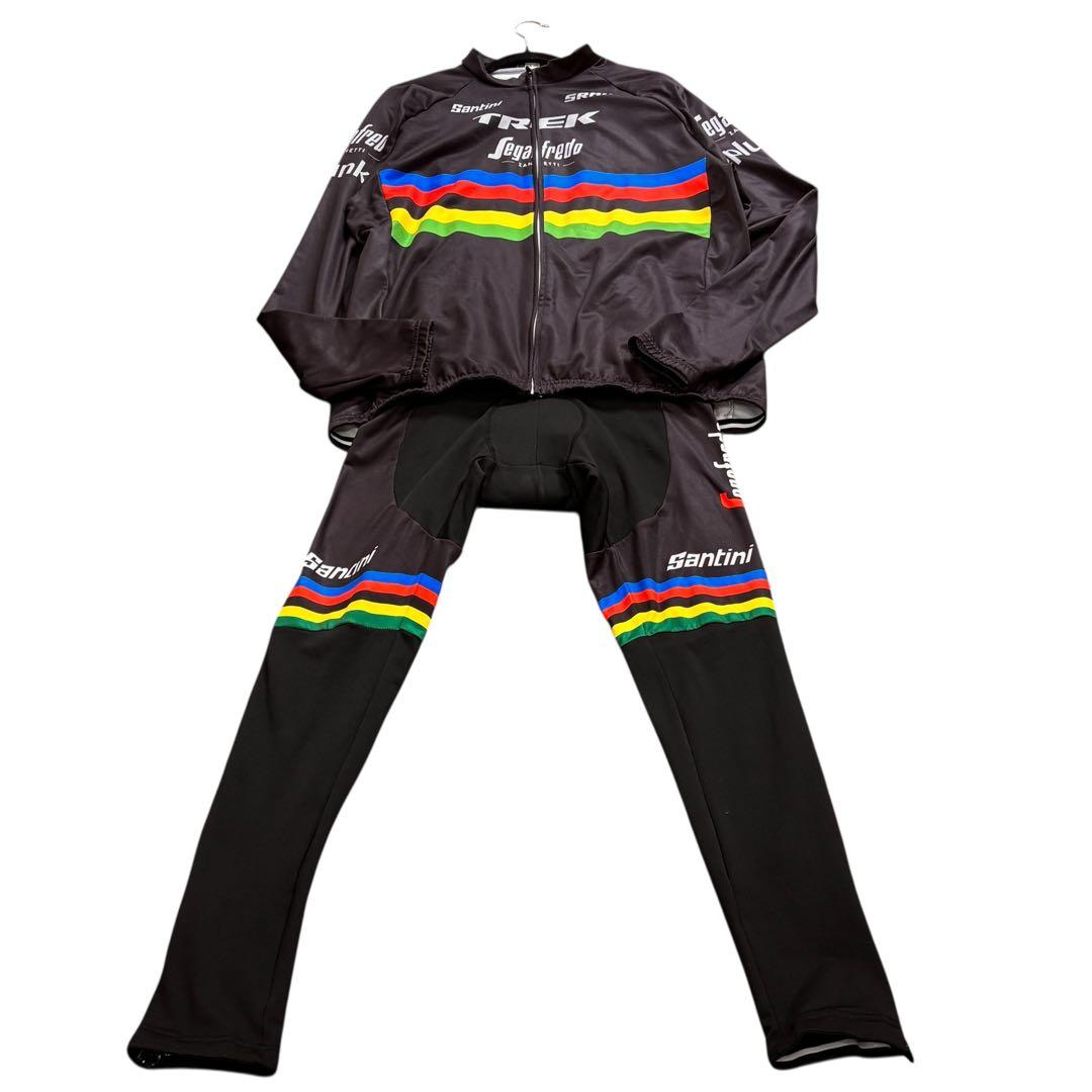 TREK Segafredo サンティーニ ツナギ付 サイクルジャージ 3XL