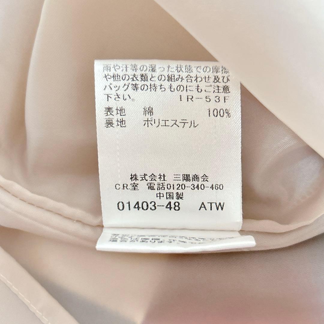 ★美品★ BLUELABEL クレストブリッジチェック　膝丈ワンピース　Lリボン