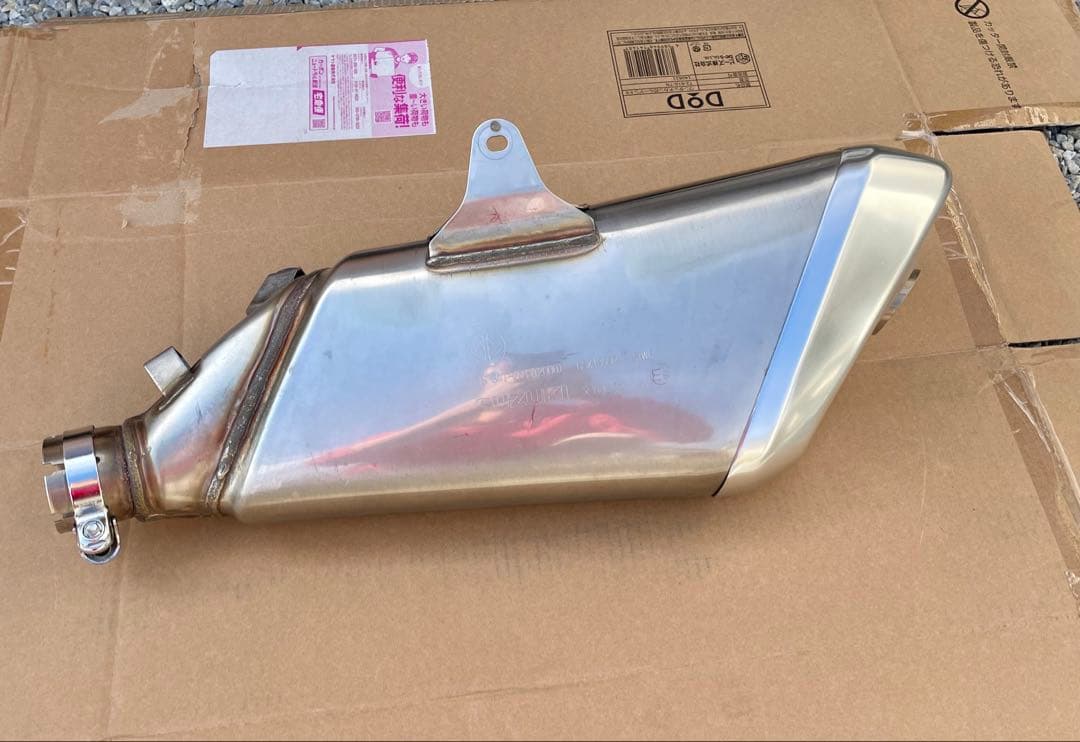 隼 ハヤブサ 純正マフラー サイレンサー 左右セット 3型 EJ11A