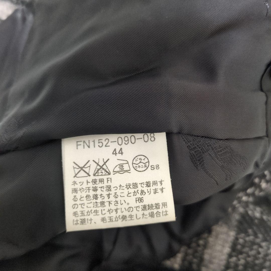 バーバリーロンドン モヘヤ混 ウールコート ノバチェック シャドーホース 44