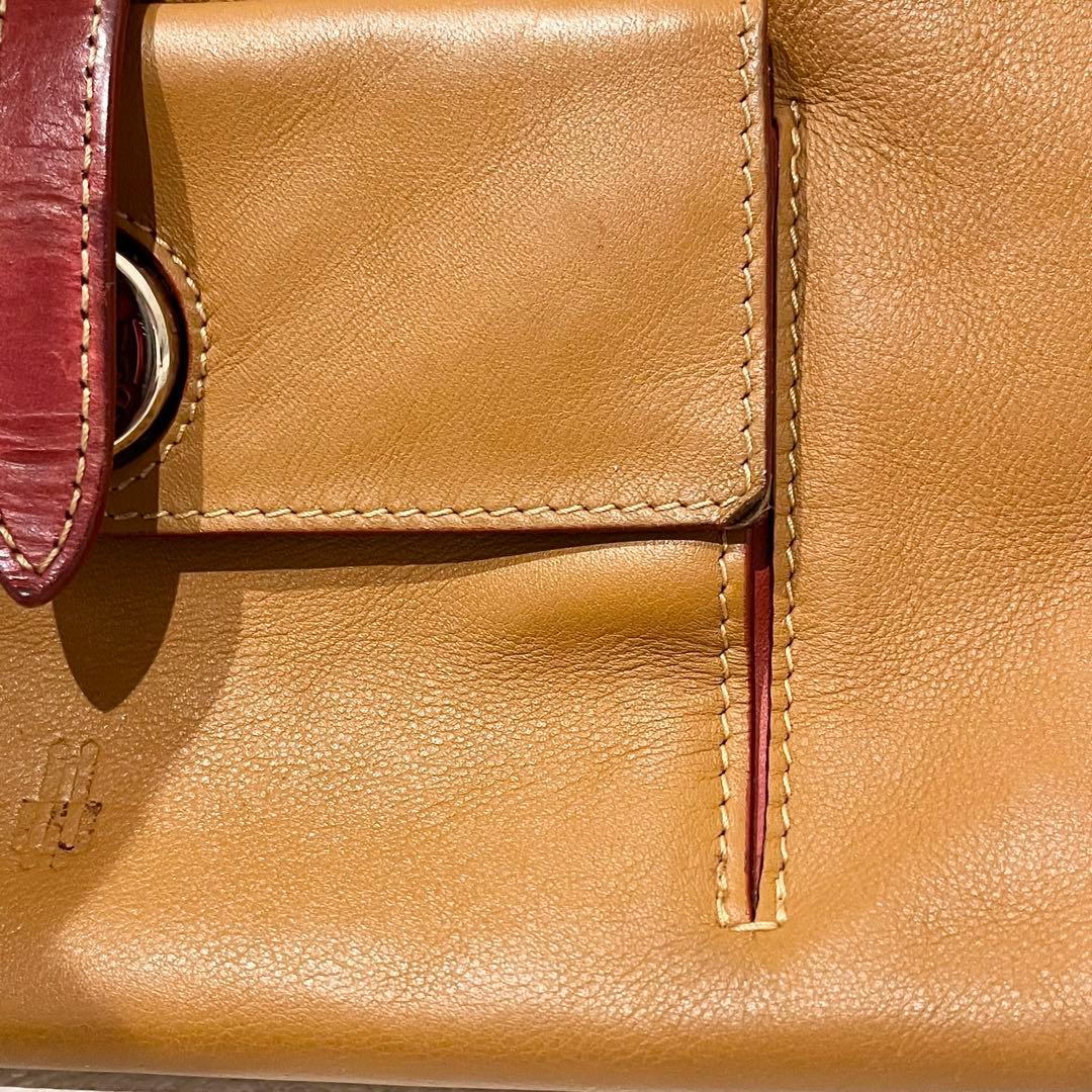 【希少】ハンティングワールド　ショルダーバッグ　ワンショルダーバッグ　レザー