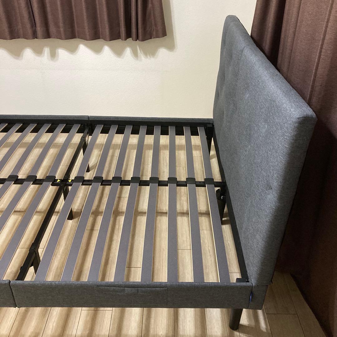 【自社エリア配送限定販売】Emma/エマ・ベッドフレーム/クイーンサイズ