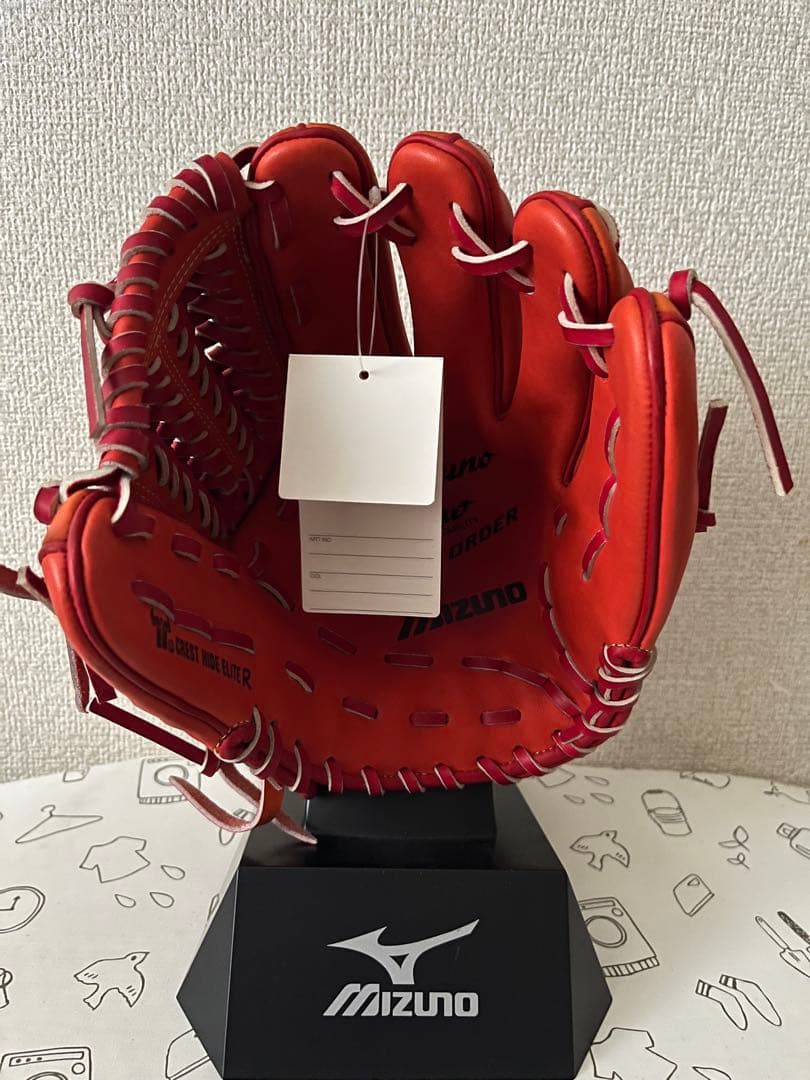 ミズノプロ　オーダー　軟式グローブ 内野手用　耕作刻印