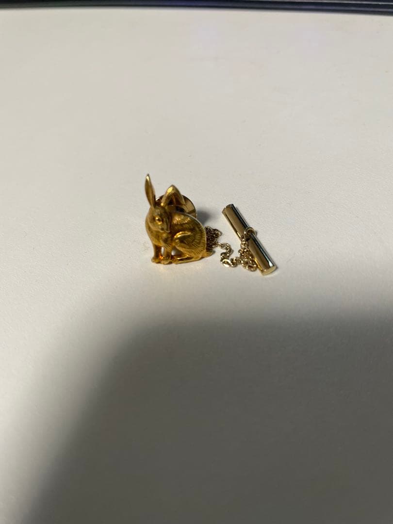 うさぎ　k18 ピン