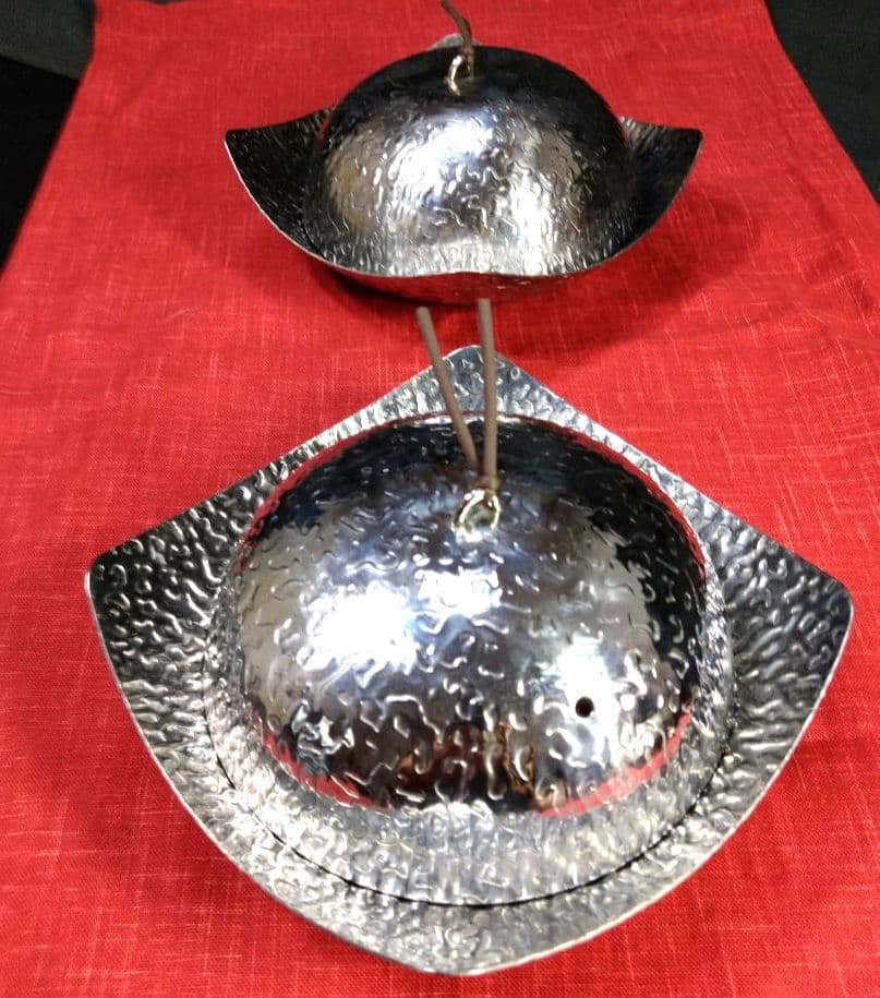 ♥奨め一押し【 高級ステンレス皿 食器 】&【卓上一人鍋用】2セット