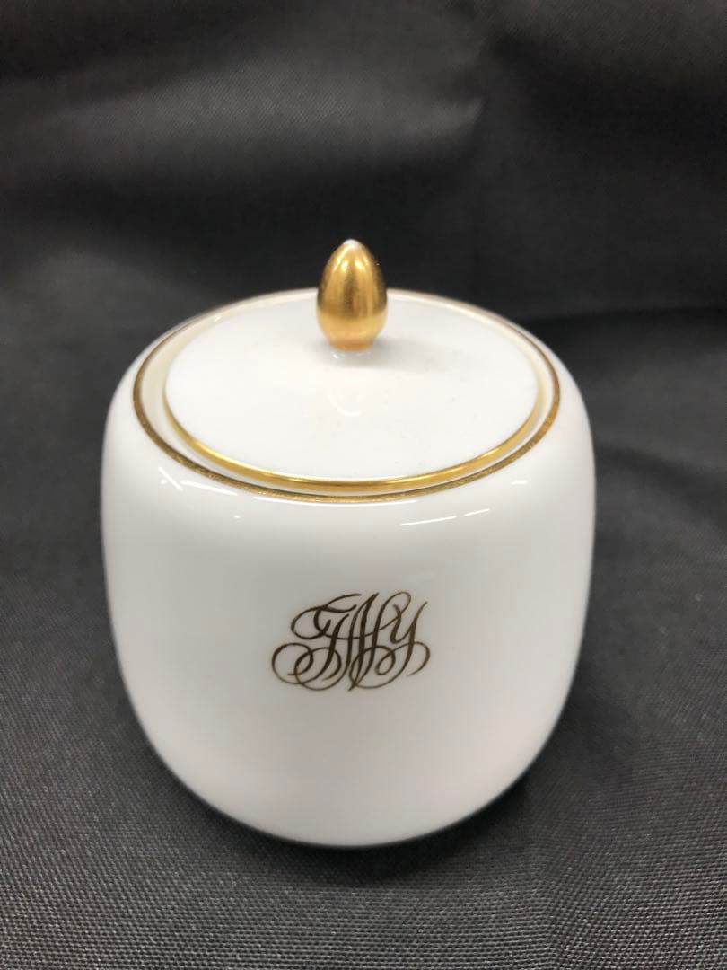 【USED】大倉陶園　ティーセット　ティーポット　クリーマー　シュガーポット