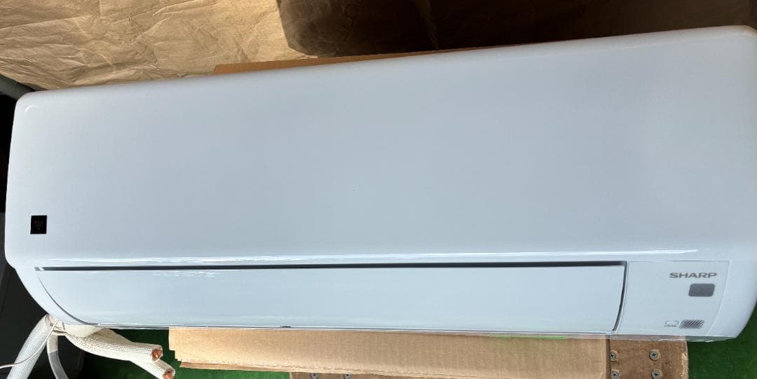 2025年製SHARP エアコン本体 冷暖房機能付き
