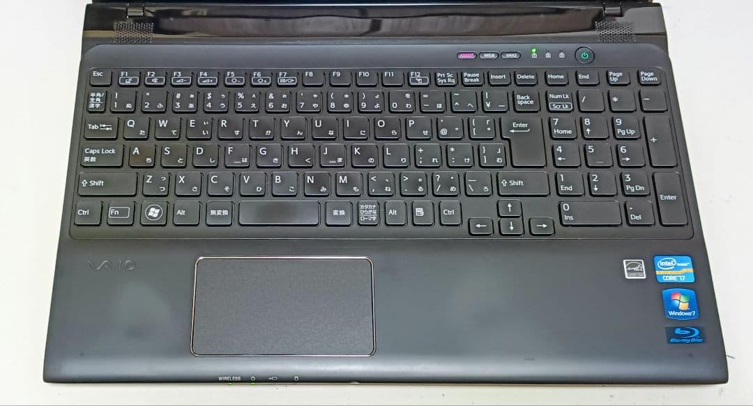 SONY VAIO Corei7 メモリ16GB SSD512GB Webカメラ