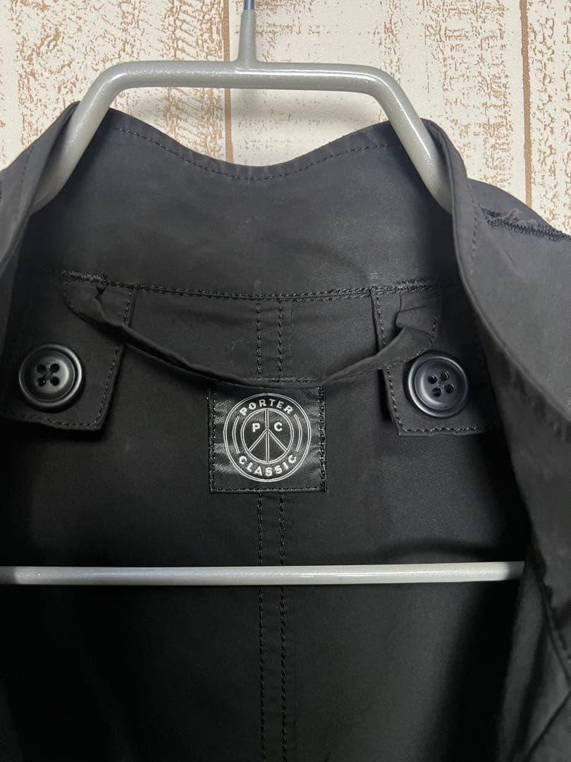Porter Classic WEATHER MILITARY COAT 黒 1