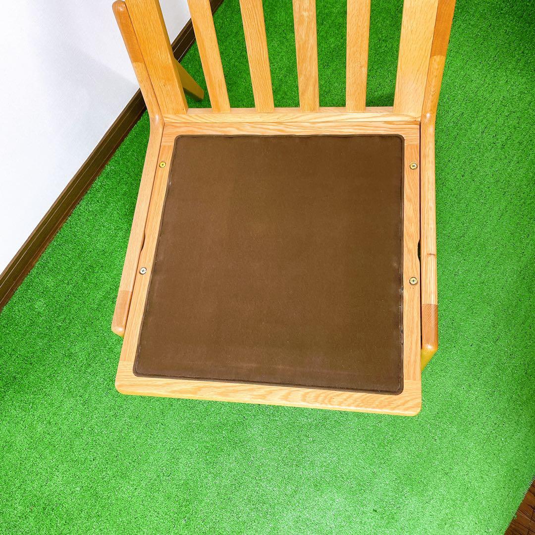 マルニ　60 オーク　フレームチェア　アームレス　肘置き無し