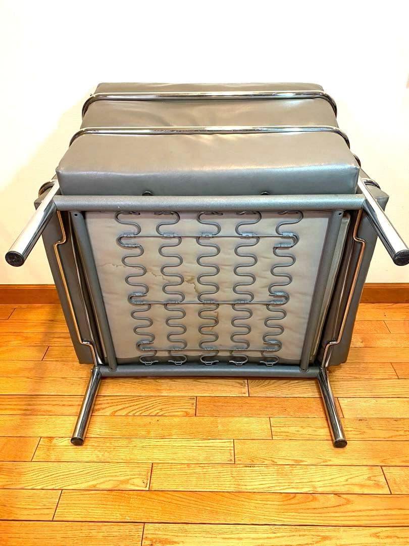 innovator イノベーター パルピット 一人用ソファ レザー仕様 グレー