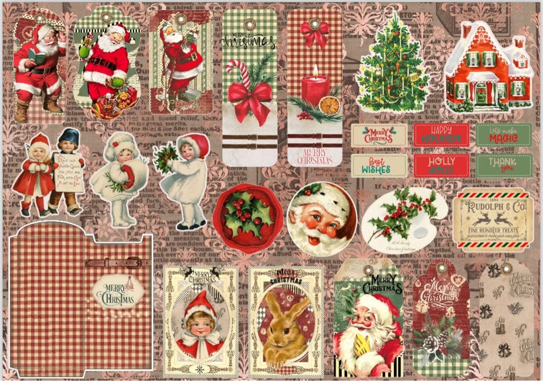 新作全部set♡140枚　A4デザインペーパー＆コラージュシート　ジャーナル