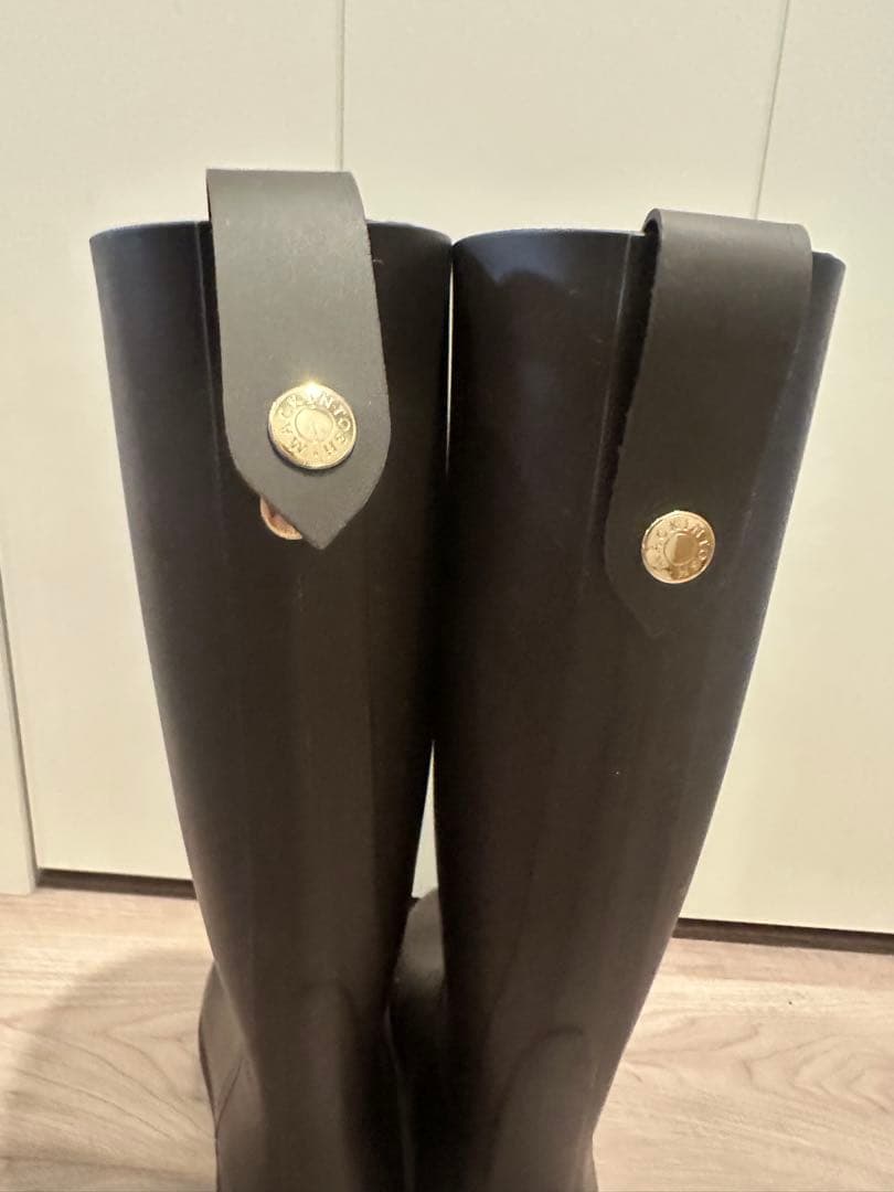 MACKINTOSH ダークブラウン　長靴　レインブーツ