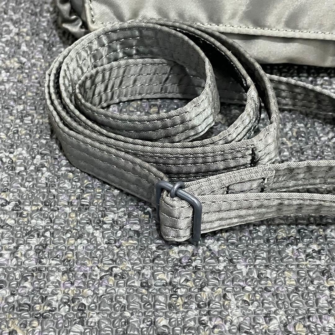 極美品 希少色✨ポーター タンカー ショルダーバッグ ポシェット シルバーグレー