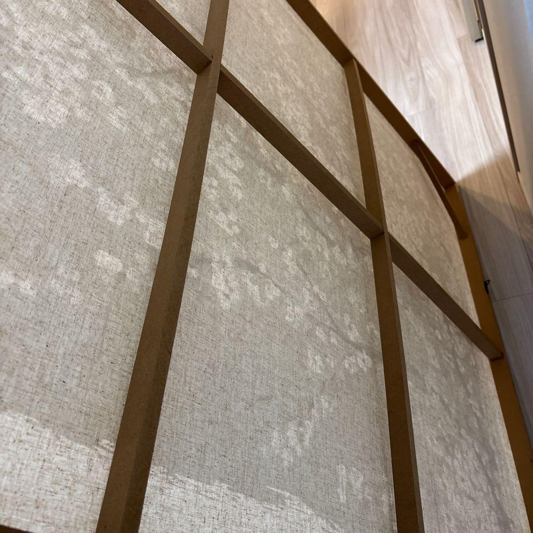 送料込み❣️早物勝ち❣️大幅値下げ！‼️サラグレース　グレー背景の桜装飾画