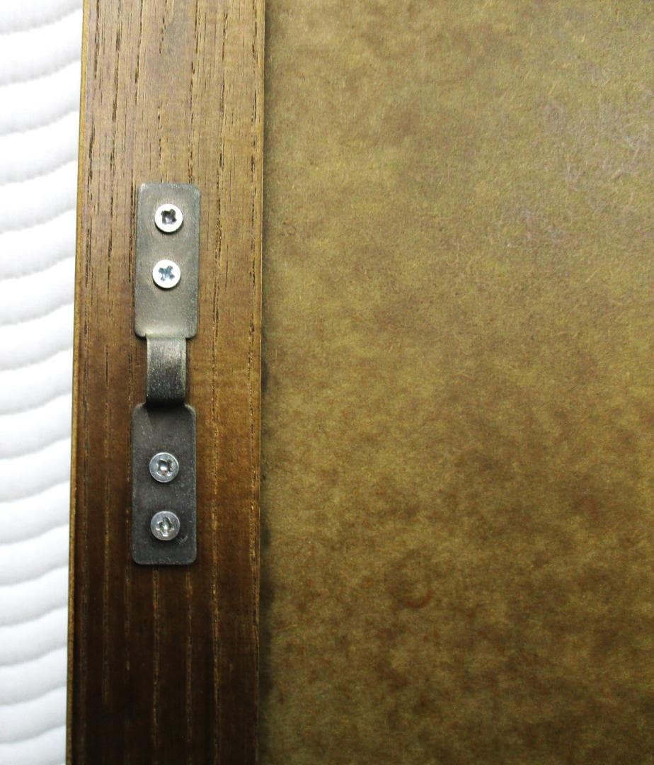 ★コムミラー002 大型・立掛け式・天然木フレーム　幅90x奥行3x高さ180