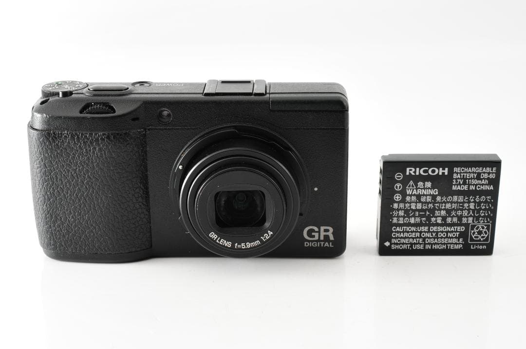 RICOH リコー GR DIGITAL II Ⅱ 2 ブラック #1277