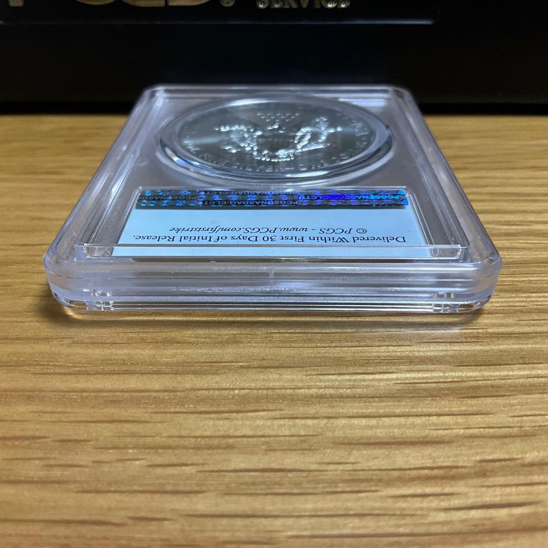 【新品】Silver Eagleイーグル銀貨2021 PCGS MS70 T1