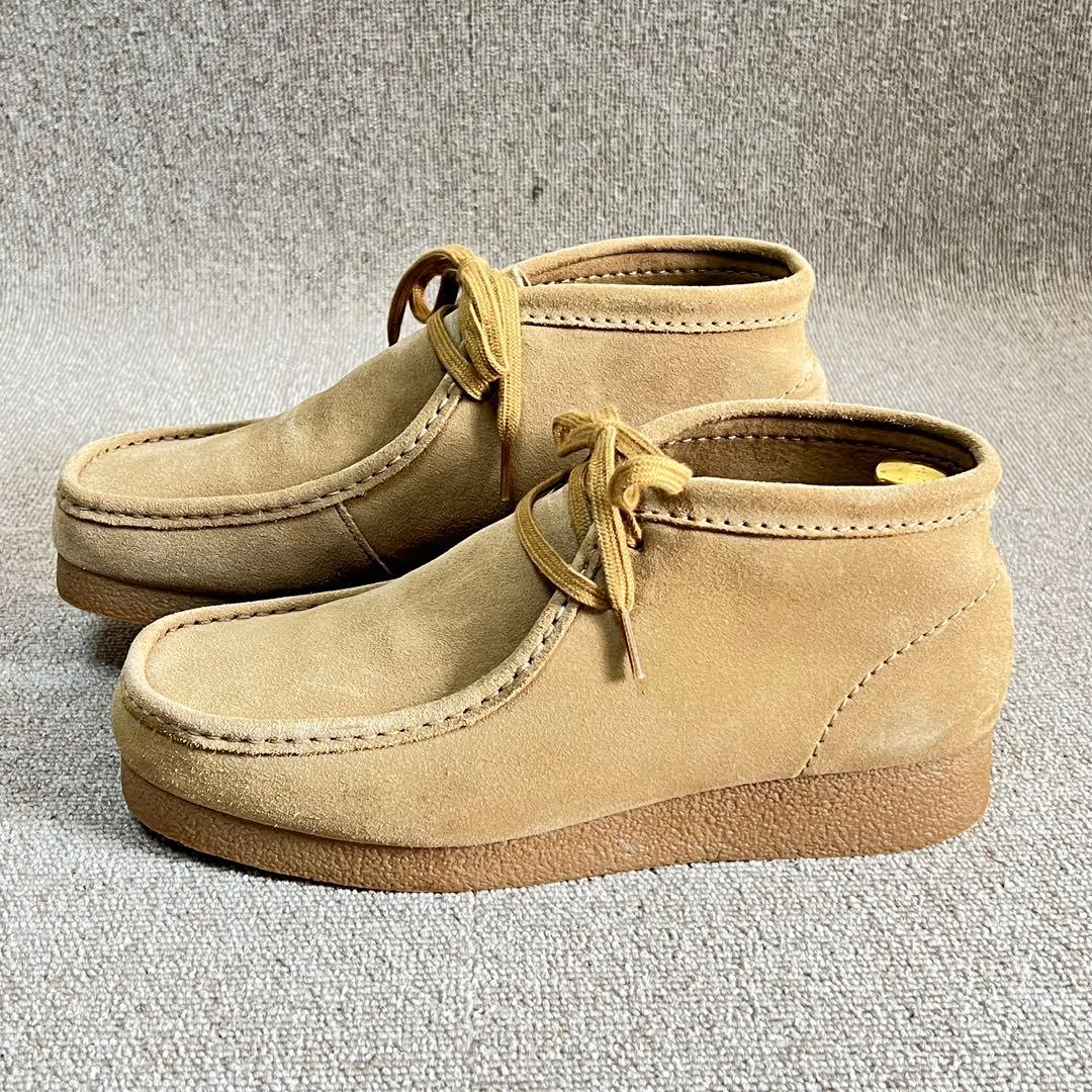 美品✨Clarks wallabee EVO ベージュ スエード EU42
