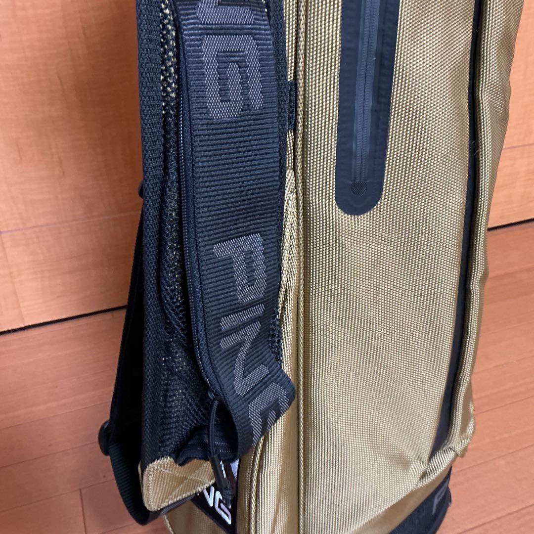 PING キャディバッグ マウンテン CB-P201 ベージュ 軽量