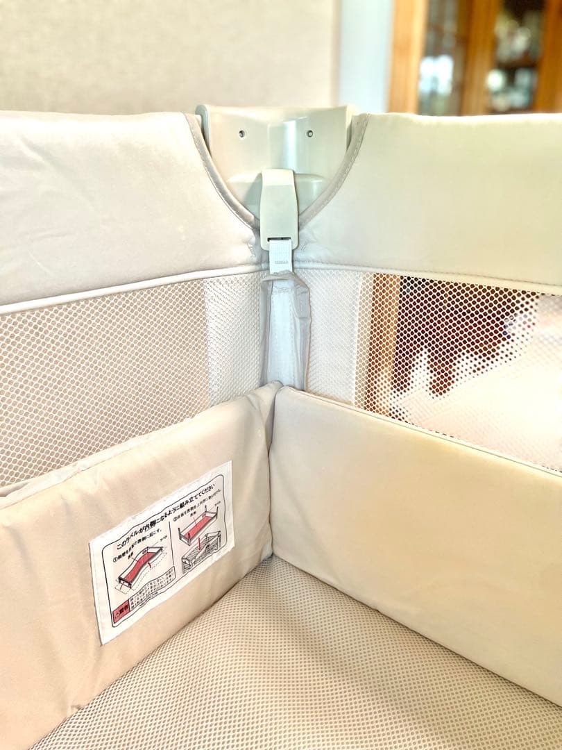 Aprica アップリカ ココネルエアー ミルク WH ベビーベッド