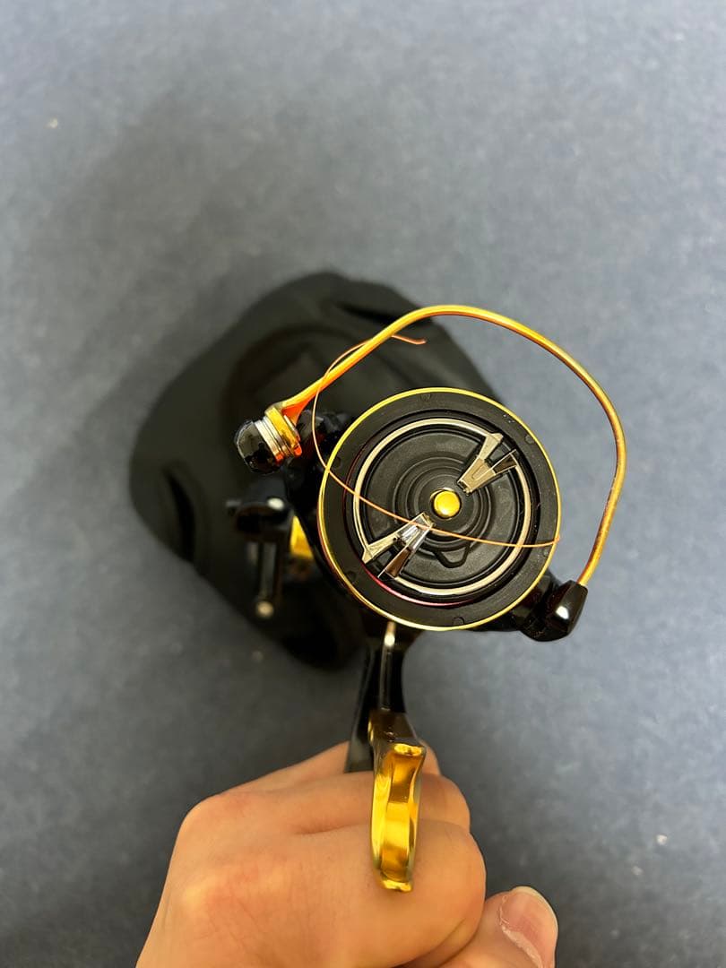 Bb-X リール ブラック/オレンジ 専用ケース付き