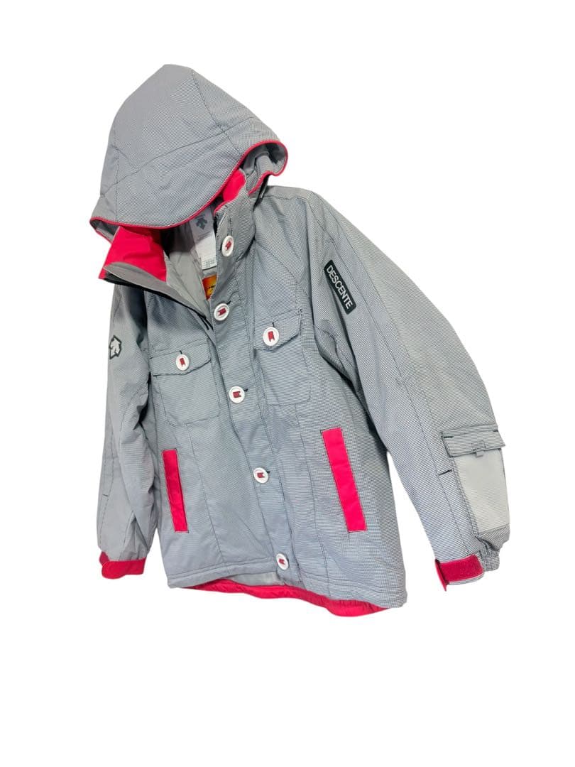 美品 デサント DESCENTE キッズ スキーウェア サイズ140 スノボにも
