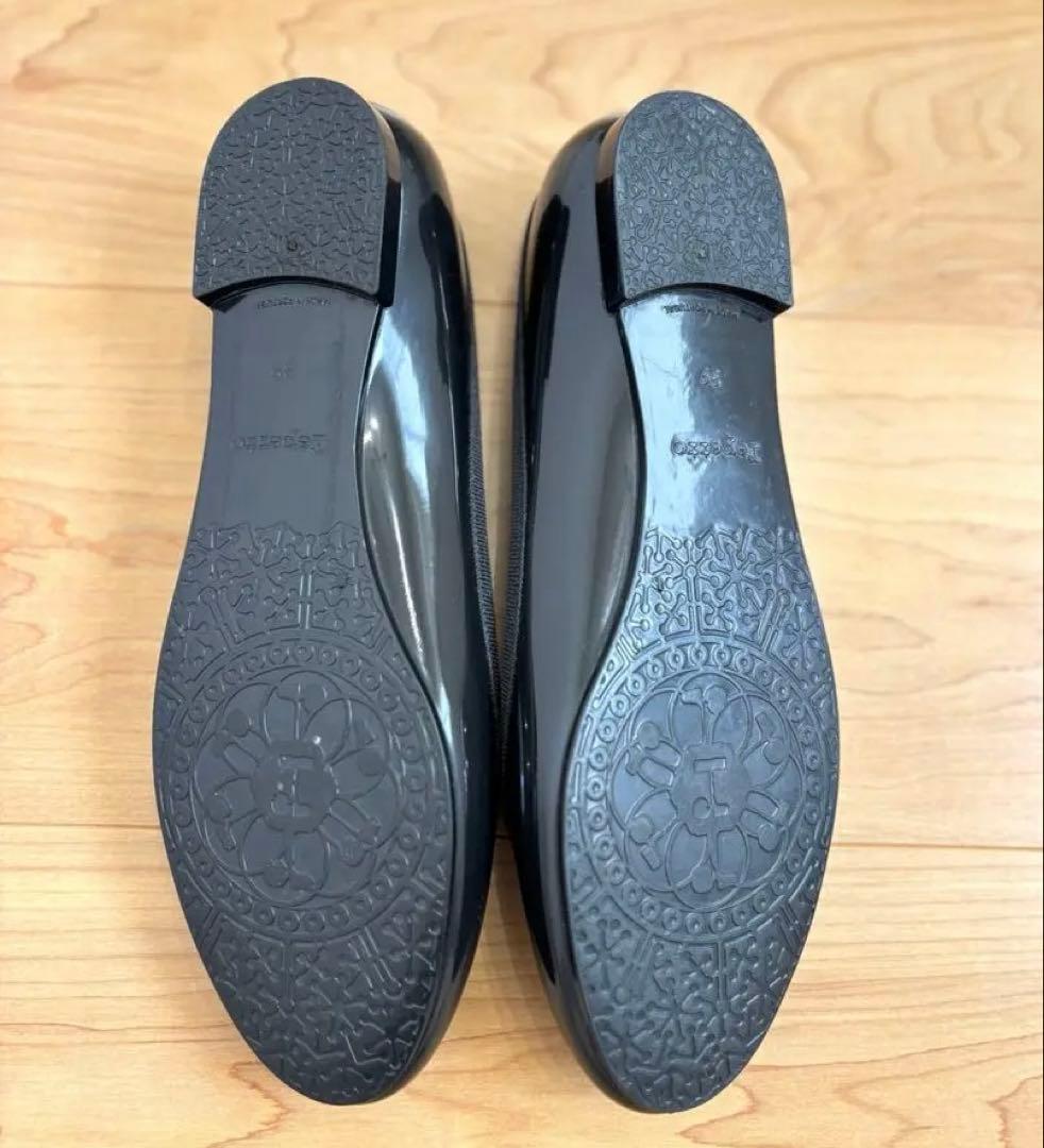 【新品未使用】Repetto レペット バレエシューズ サンドリオン 黒 39