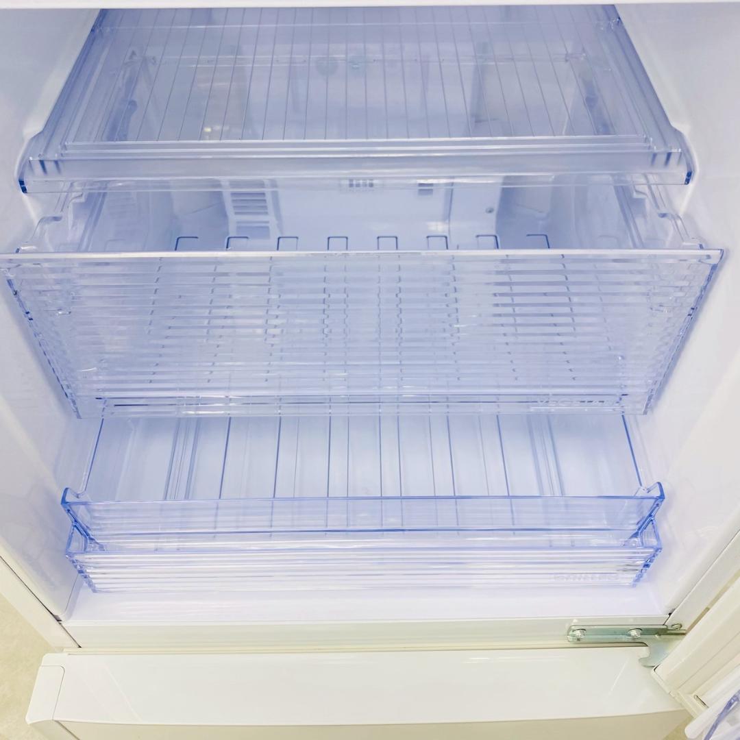 SHARP 冷蔵庫 SJ-PD28E-W 280L 右開き 2ドア 18年製