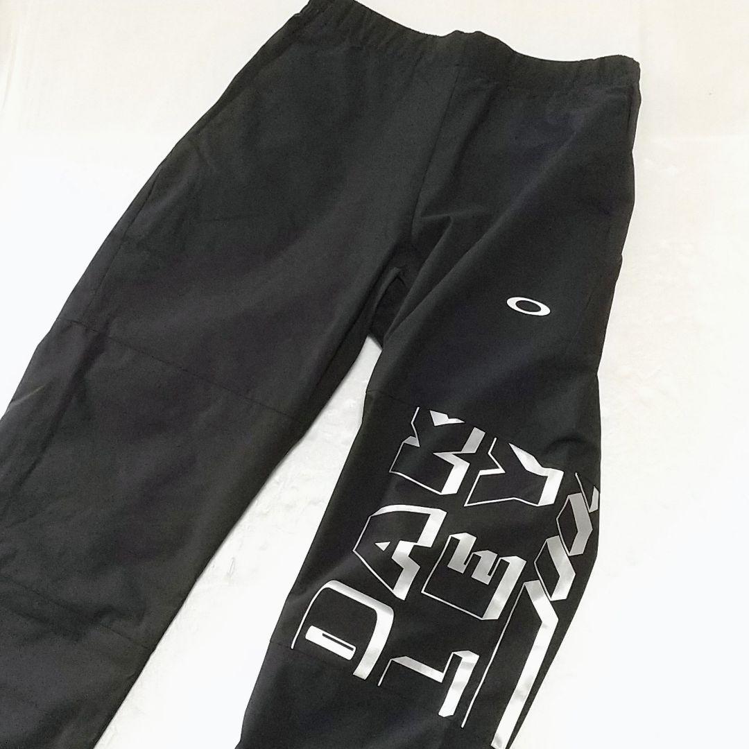 オークリー ウインドブレーカー パンツ 上下セット Ｍサイズ ブラック 未使用