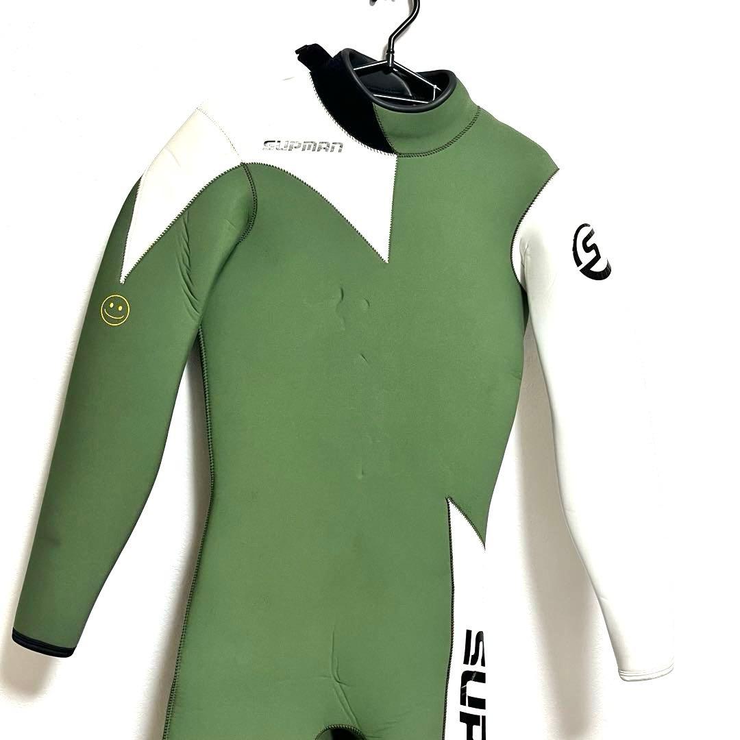 supman ウェットスーツ (メンズ) 5mm XL フルスーツ サーフィン