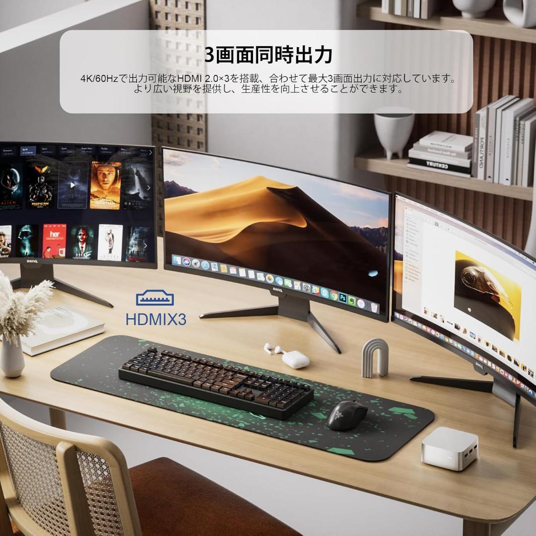 ミニpc 第12世代インテルAlder Lake-N100 minipc DDR