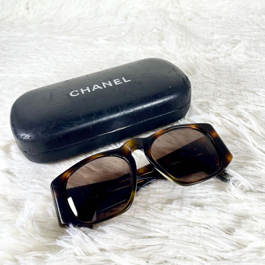 CHANEL　サングラス　91235　ブラウンレンズ　べっ甲柄フレーム