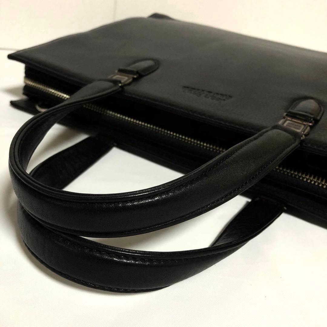 極美品✨ ジャンポールゴルチエ ビジネスバッグ 2way 90s ブラック