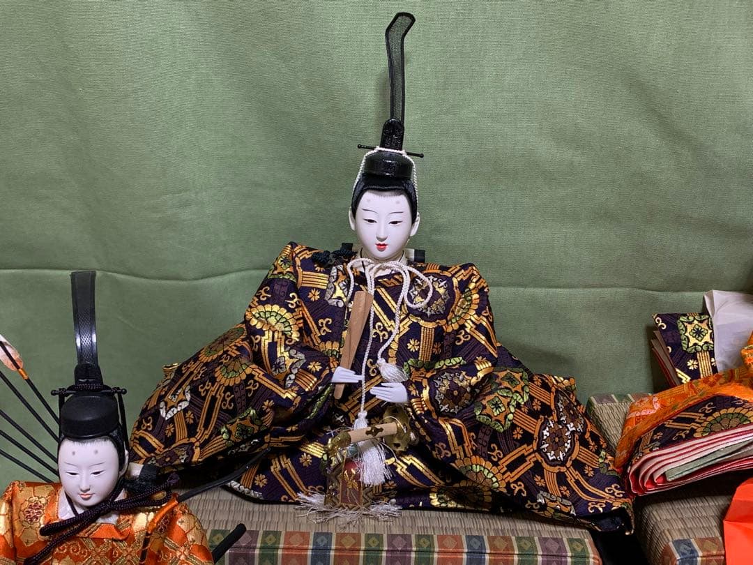 お雛様セット　［雛人形 親王飾りH35cm］［雛人形 五人囃子］［雛人形 随身］