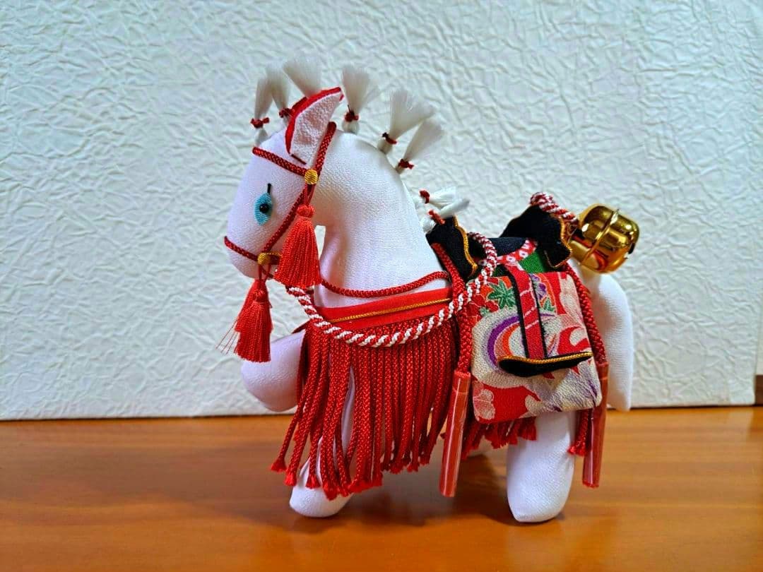 うま❖ちりめん細工❖干支❖人形