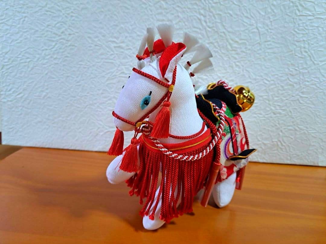 うま❖ちりめん細工❖干支❖人形