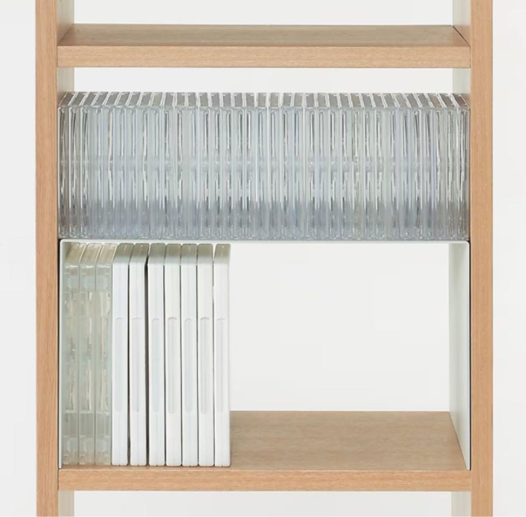 ⭐️超美品⭐️オプション付⭐️無印良品⭐️オーク材⭐️スタッキングシェルフ⭐️３段×２列