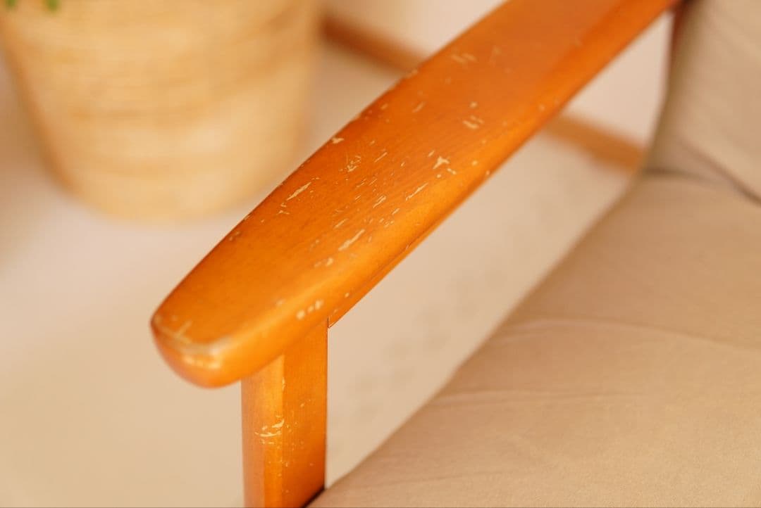 カリモク　Kチェア　2シーター　オールドカリモク　2人掛けソファ