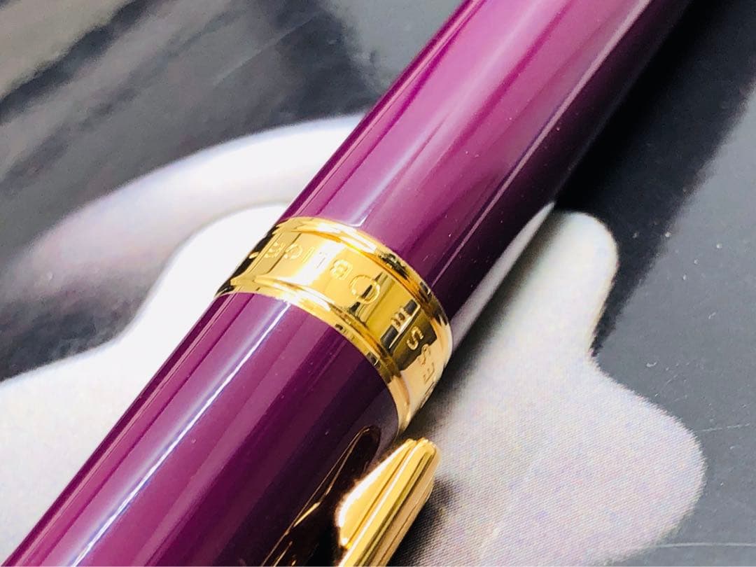 非常にレアなパープル軸※未使用品！稀少軸色！オブリュージュ15280★モンブラン