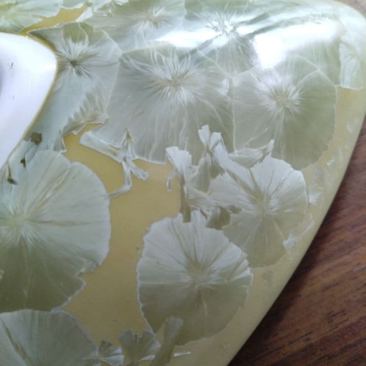 京都陶あん花結晶大皿