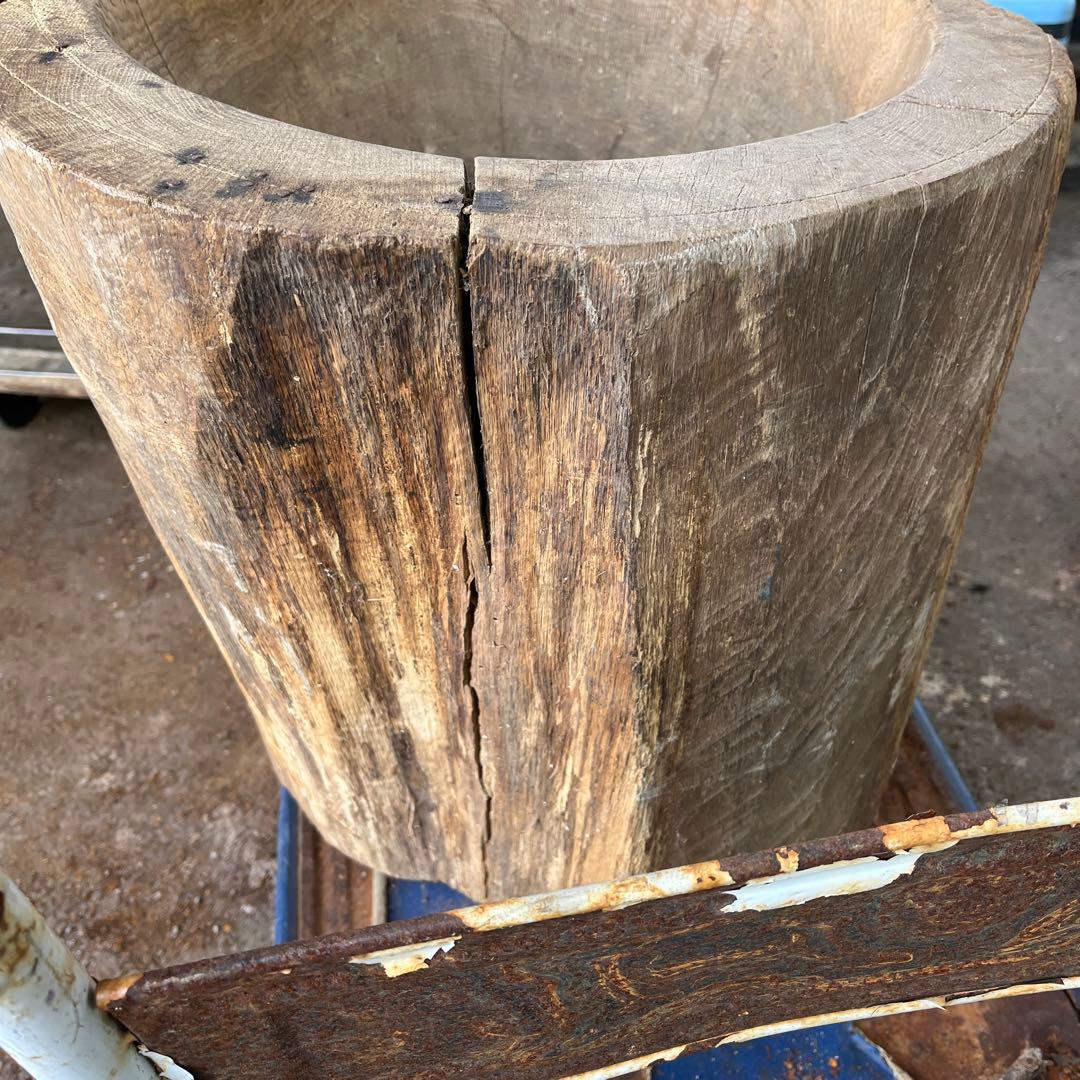 餅臼、餅つき臼、お正月、