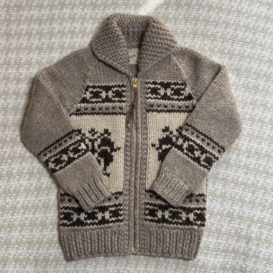 アパルトモン Tiger lily Edit&Coカウチン ニット ブラウン系