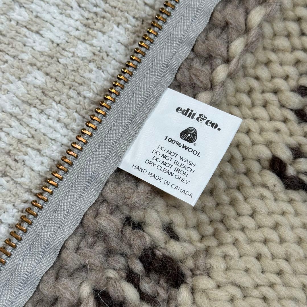 アパルトモン Tiger lily Edit&Coカウチン ニット ブラウン系