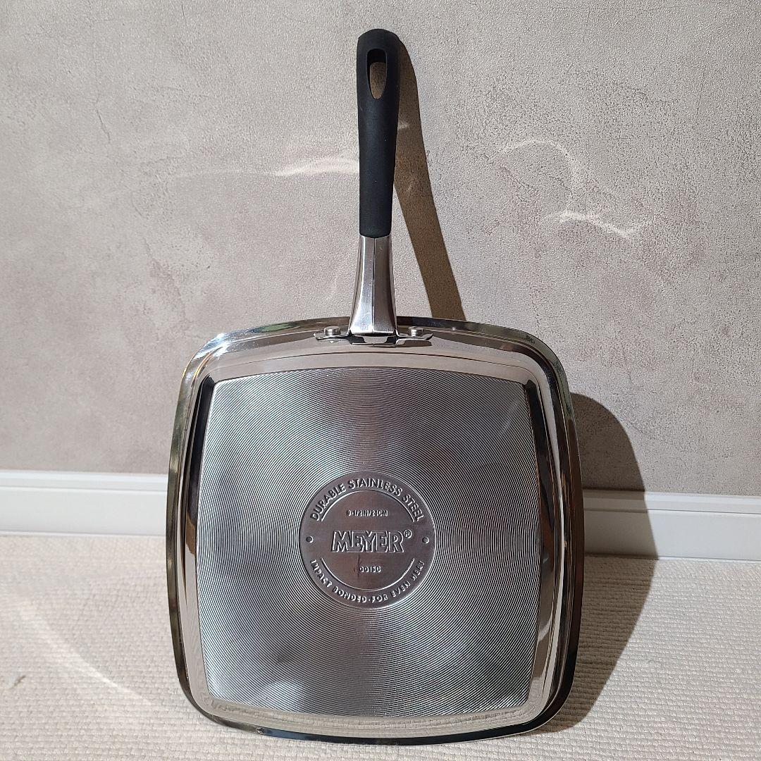 MEYER 　マイヤー　スクエアグリルパン　片手フライパン
