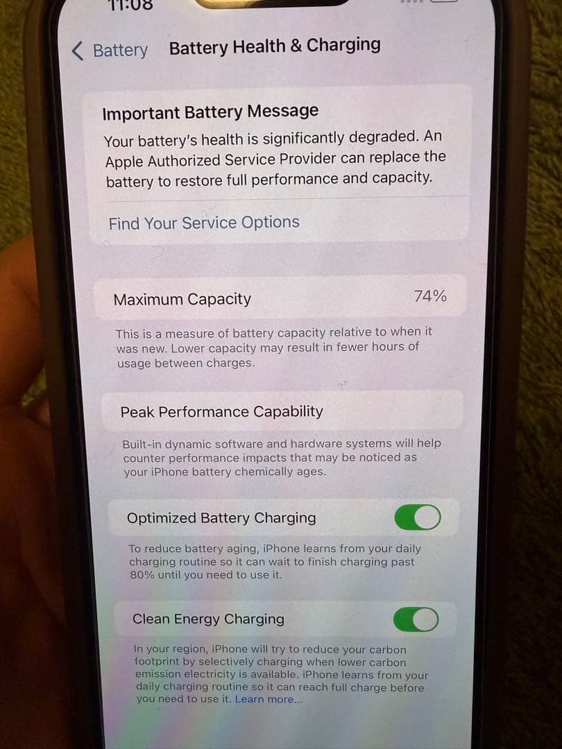 iPhone13Pro max 256GB シルバー　SIMフリー
