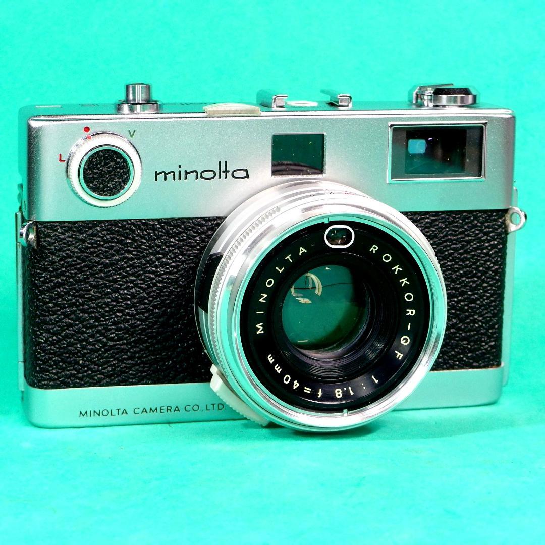 【美品】ミノルタＡＬ-Ｅロッコール４０／１.８シャッタ優先・マニュアル機　試写済